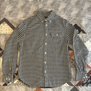 Banana Republic Checkered Button-Down Shirt